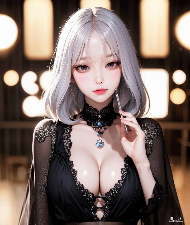 【AI生成】清纯小女仆的成长
