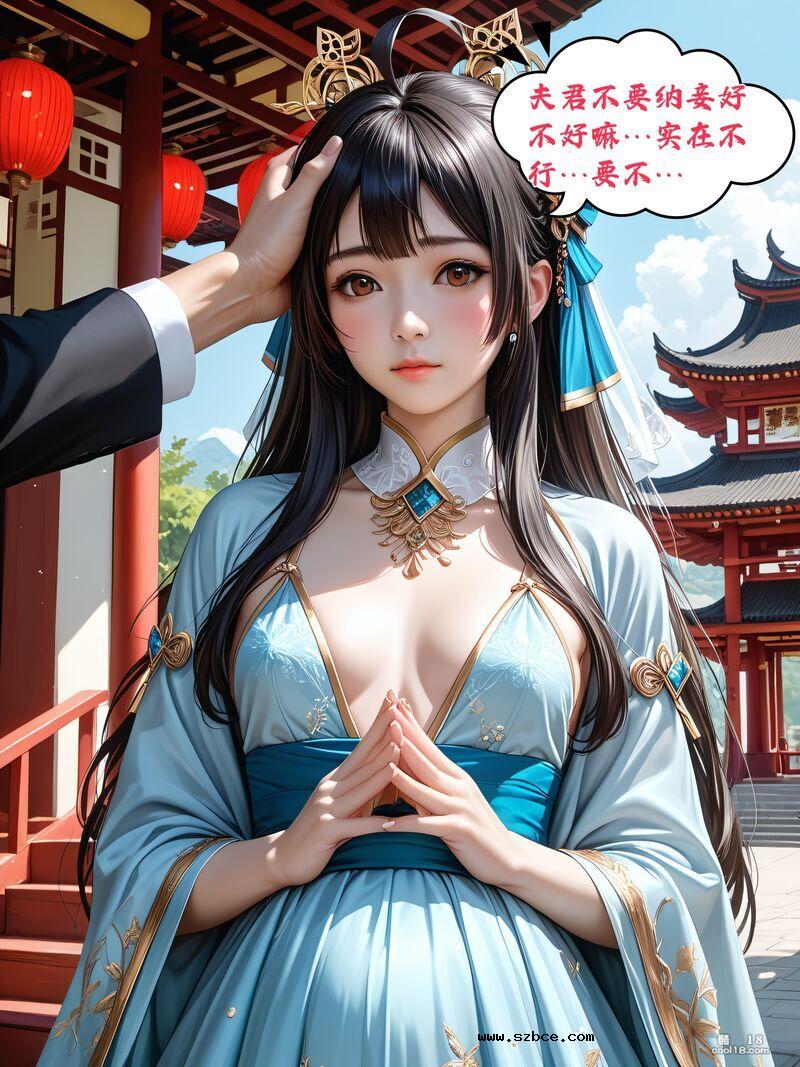 【AI漫画】三国 - 辛憲英の新婚性活