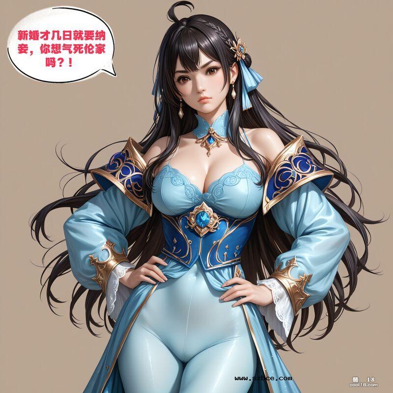 【AI漫画】三国 - 辛憲英の新婚性活