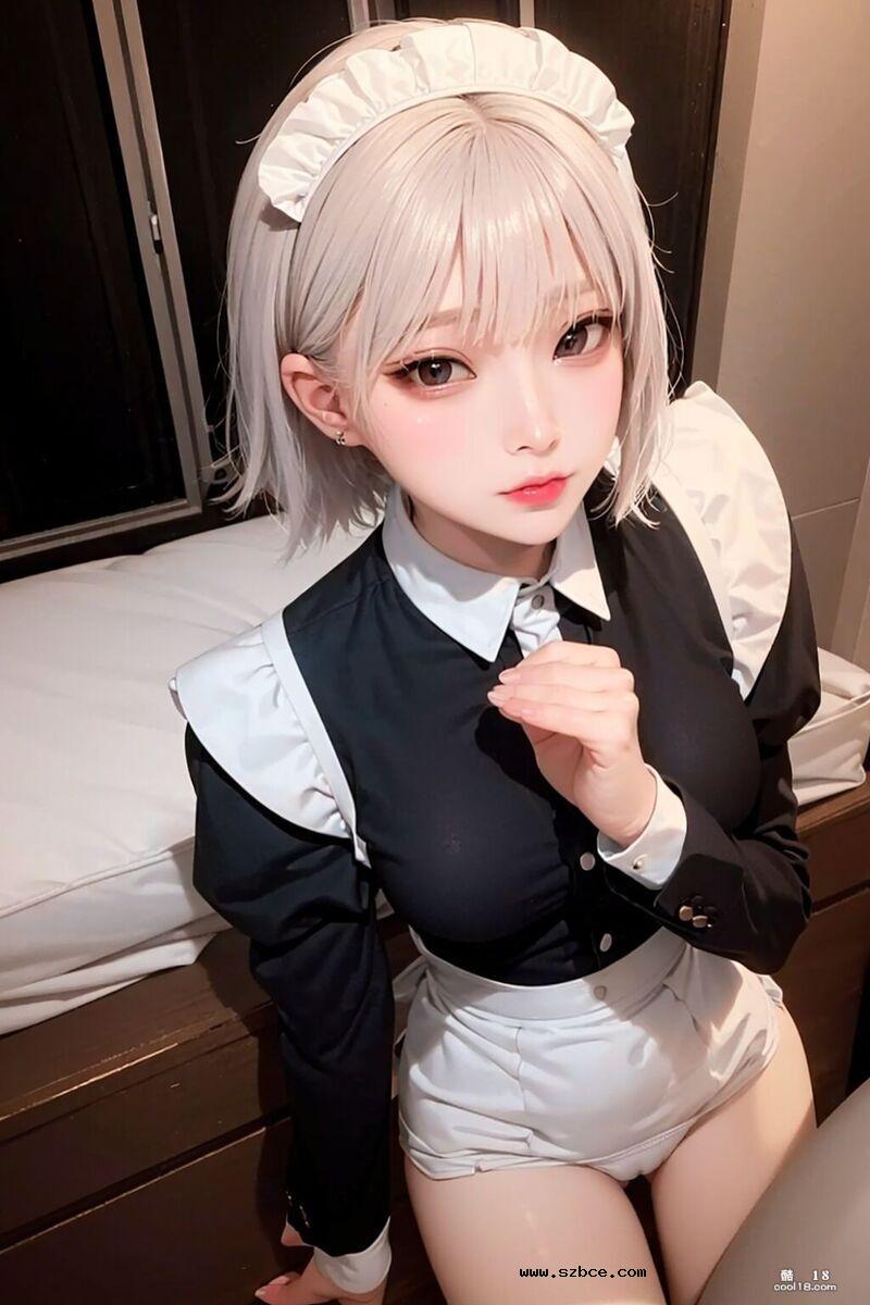 【AI生成】清纯小女仆的成长