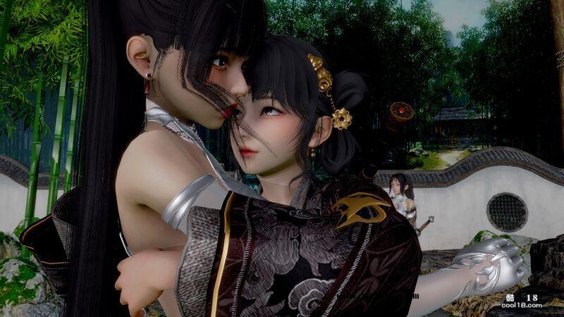 【3D】被擒的女将军