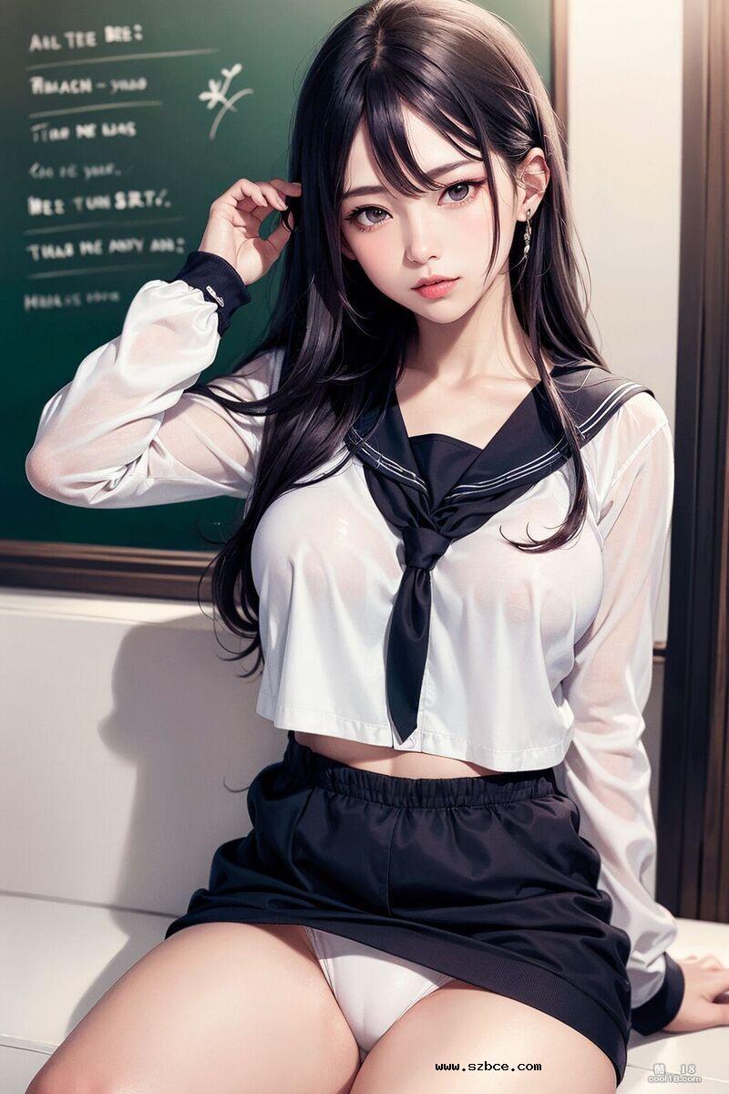 【AI生成】可爱的JK少女的堕落