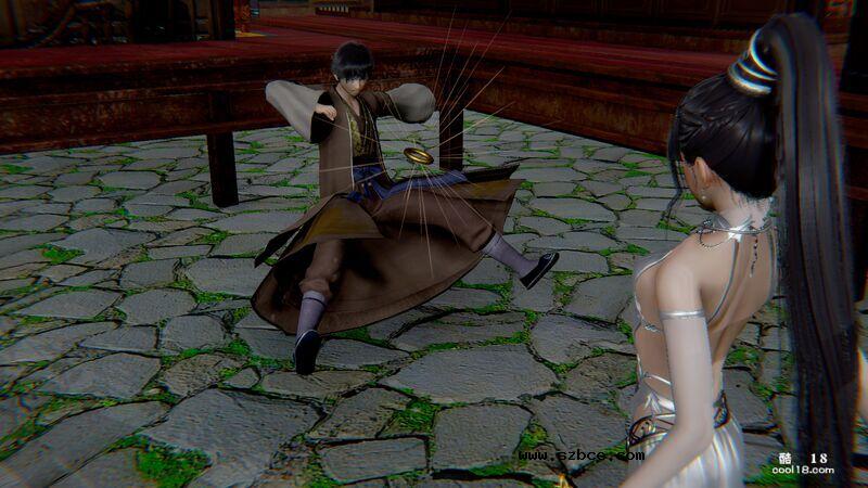 【3D】被擒的女将军
