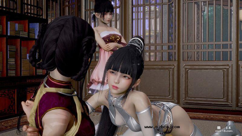 【3D】被擒的女将军