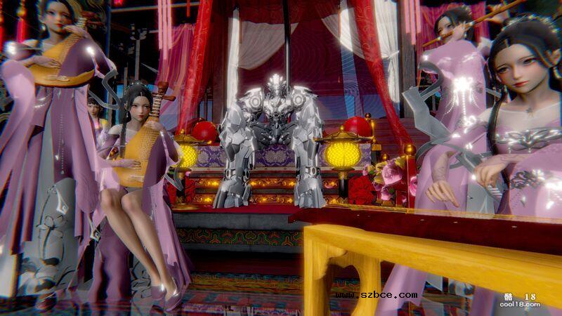 【3D】被擒的女将军