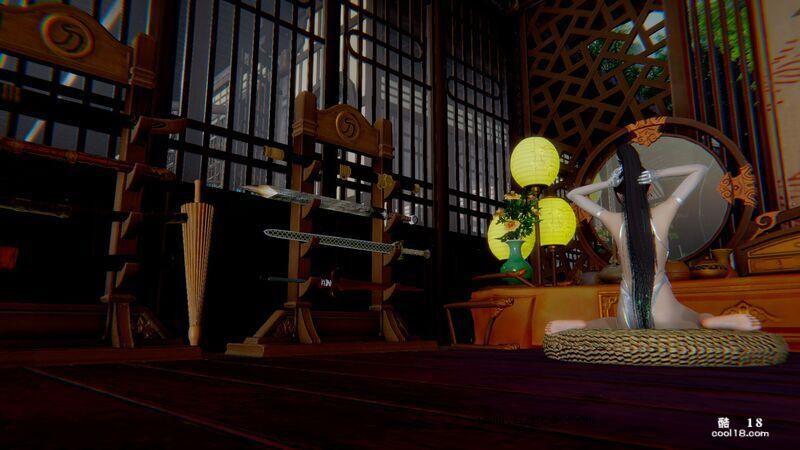 【3D】被擒的女将军