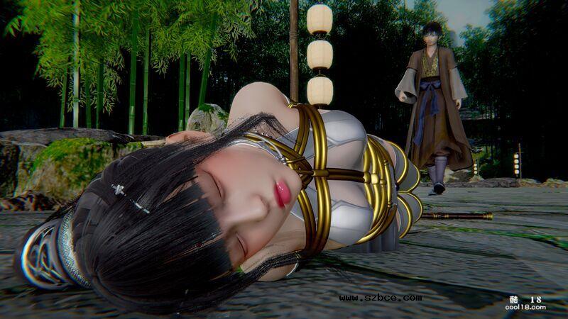 【3D】被擒的女将军