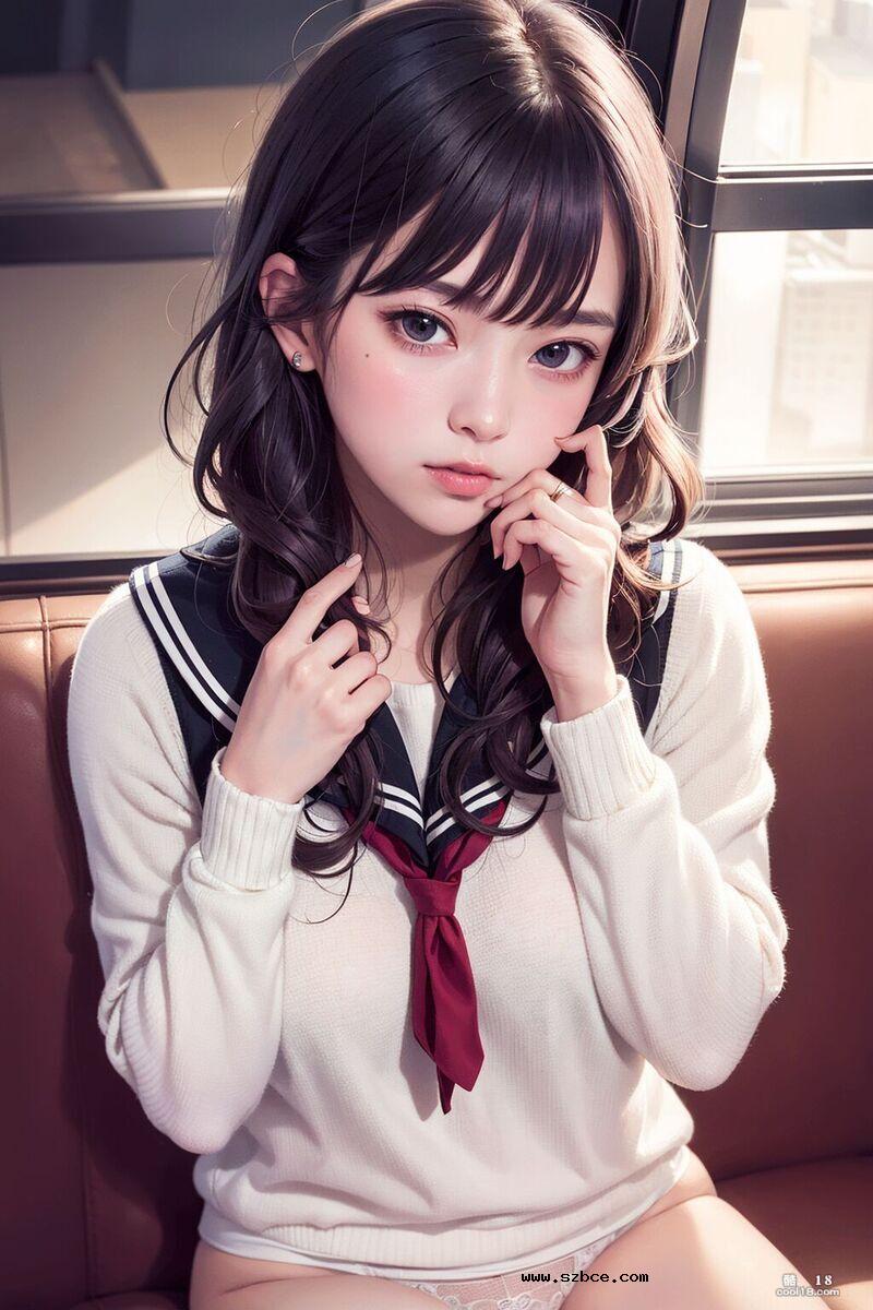 【AI生成】可爱的JK少女的堕落