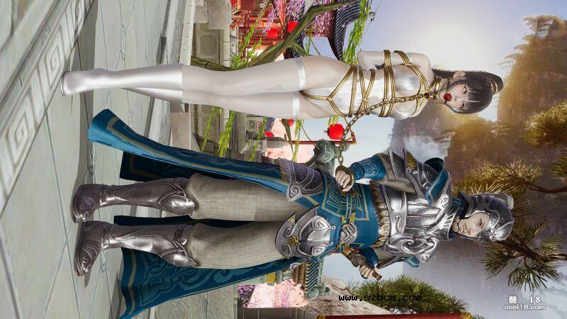 【3D】被擒的女将军