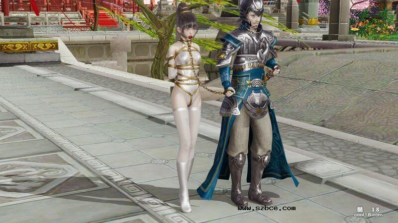 【3D】被擒的女将军