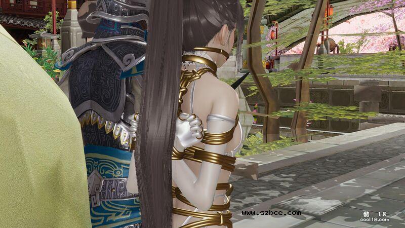 【3D】被擒的女将军