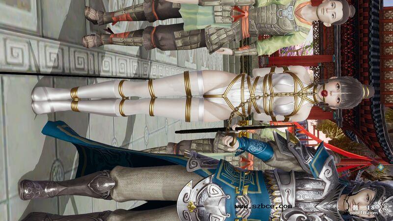 【3D】被擒的女将军