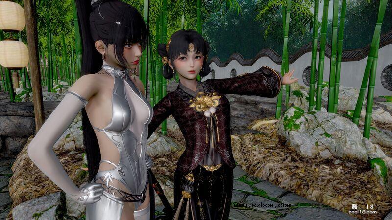【3D】被擒的女将军