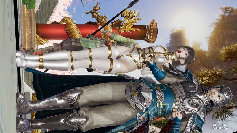 【3D】被擒的女将军