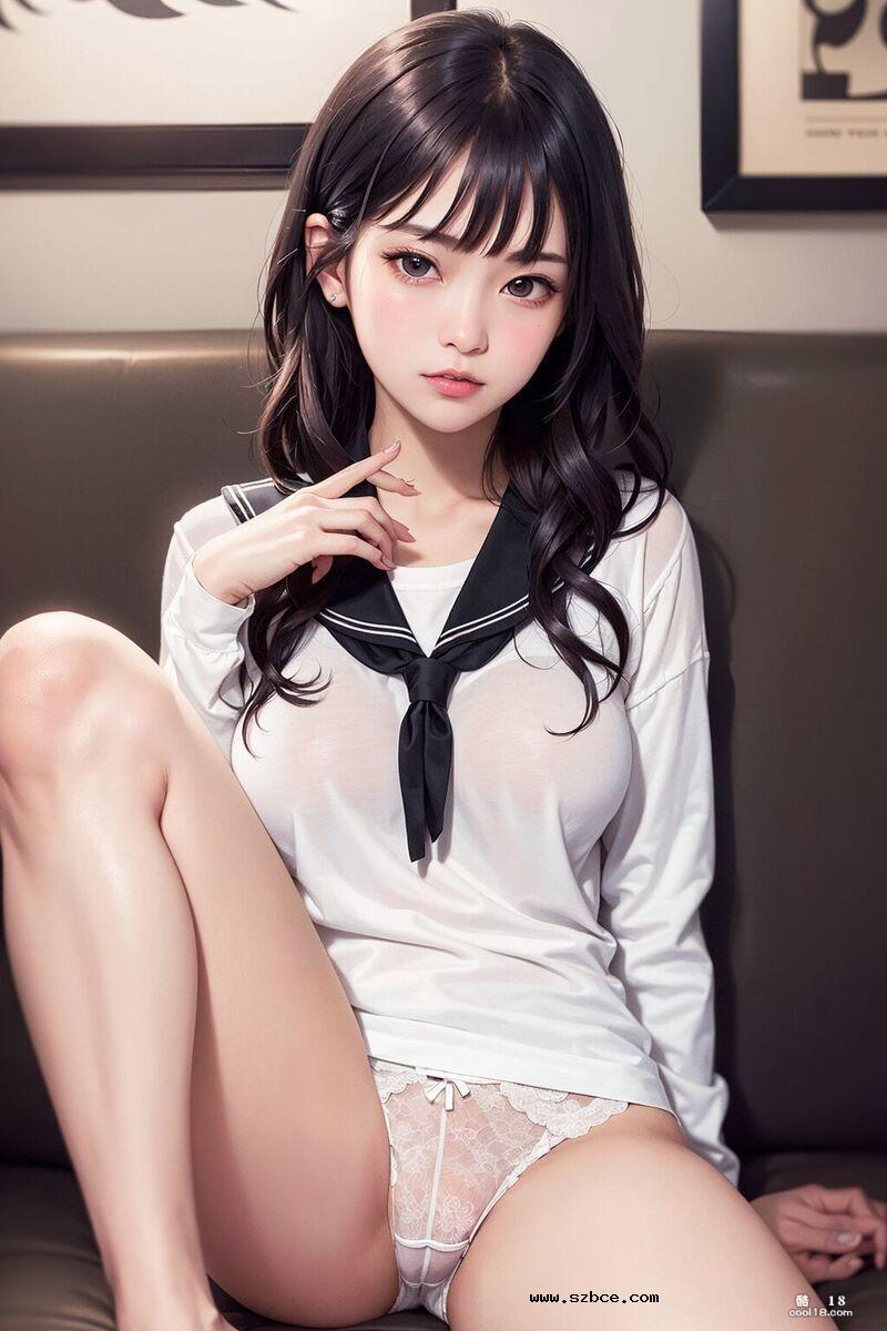 【AI生成】可爱的JK少女的堕落