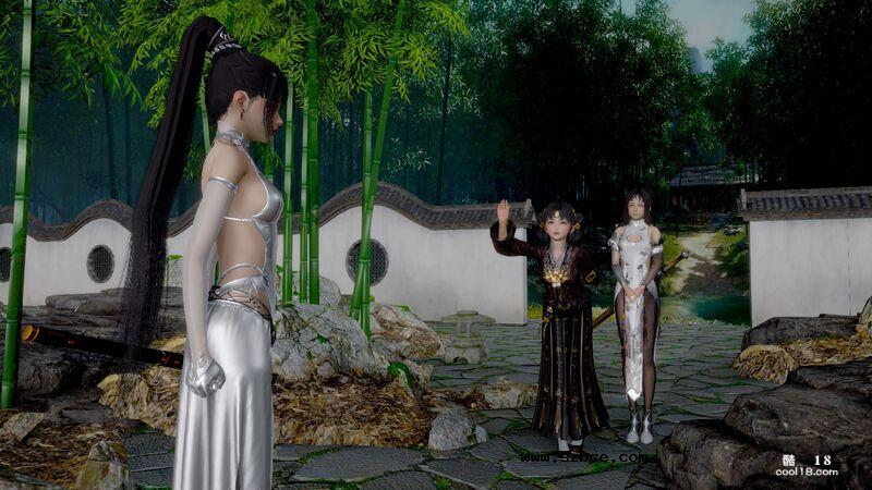 【3D】被擒的女将军