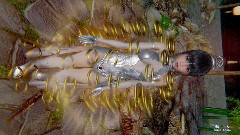 【3D】被擒的女将军