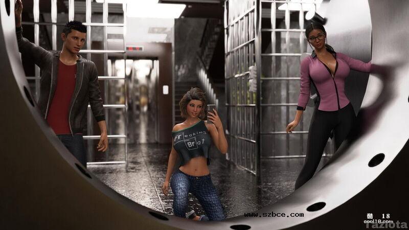 【3D】女劫匪