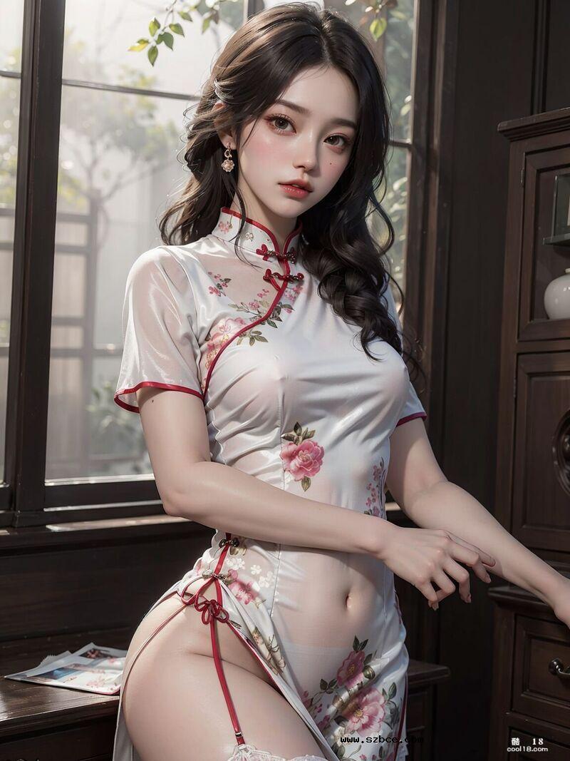 【AI生成】在卧室等待你的妻子