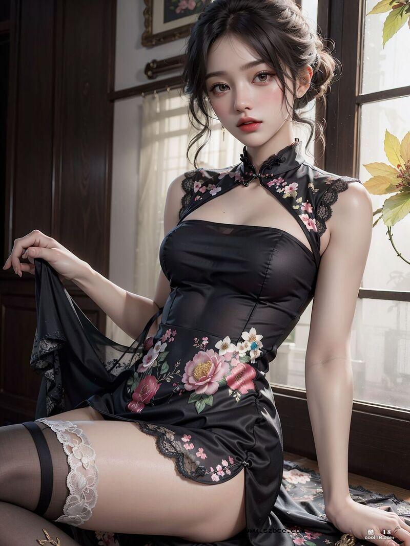 【AI生成】在卧室等待你的妻子