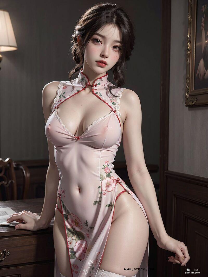 【AI生成】在卧室等待你的妻子