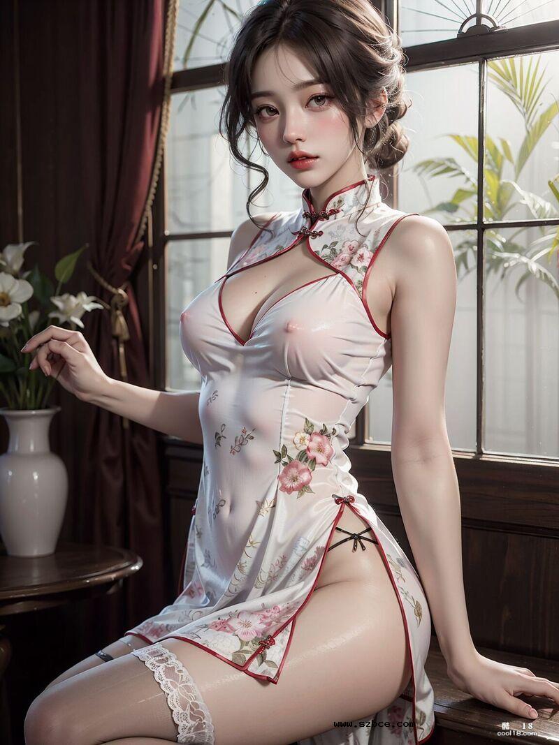【AI生成】在卧室等待你的妻子
