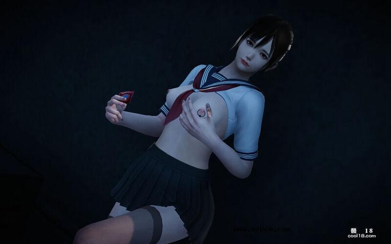 【3D】性奴女高中生