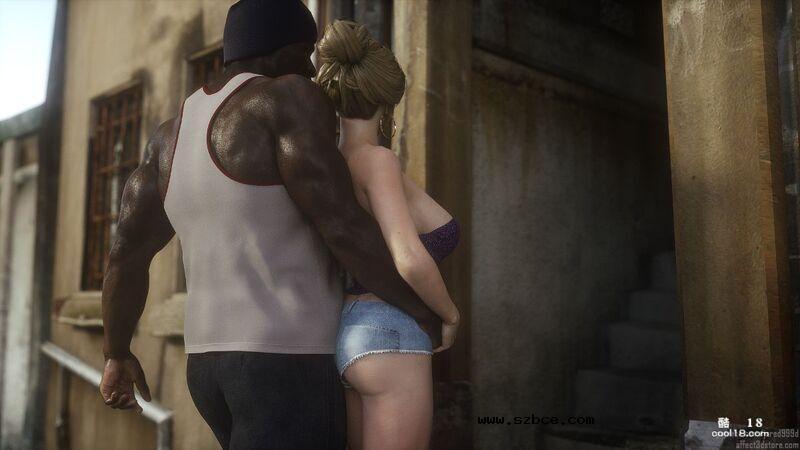 【3D】无法控制欲望的巨乳婊子（1）