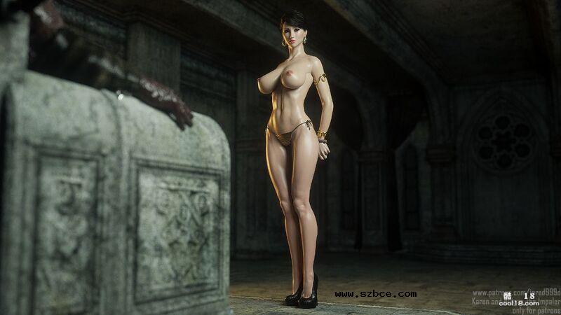 【3D】贵妇沦为魔王的性奴隶（1）