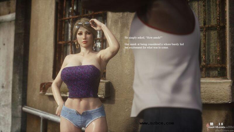 【3D】无法控制欲望的巨乳婊子（1）