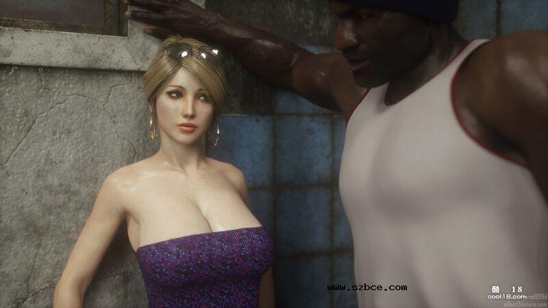 【3D】无法控制欲望的巨乳婊子（1）