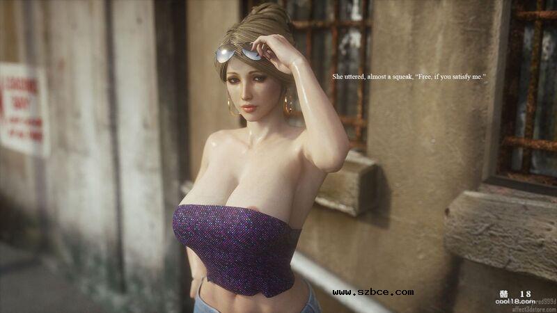 【3D】无法控制欲望的巨乳婊子（1）