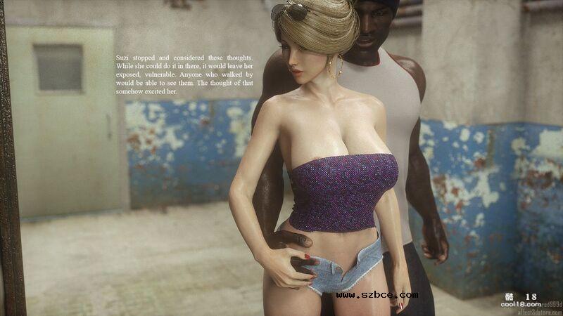 【3D】无法控制欲望的巨乳婊子（1）