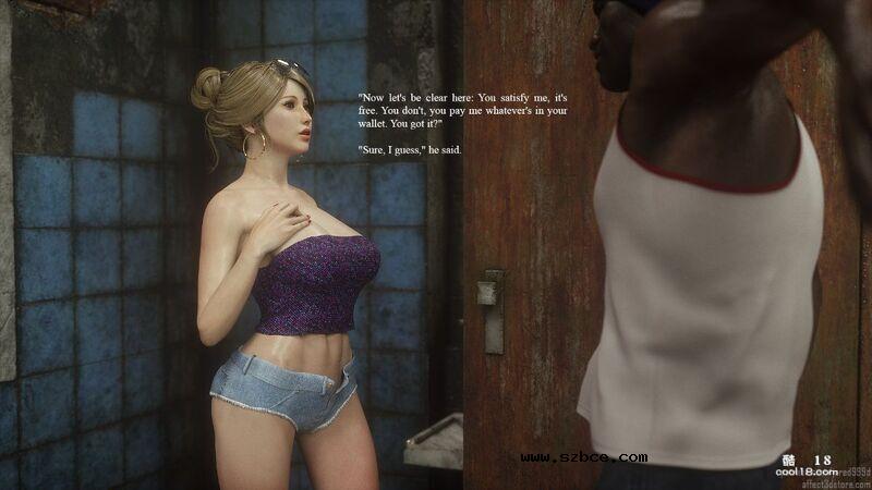 【3D】无法控制欲望的巨乳婊子（1）