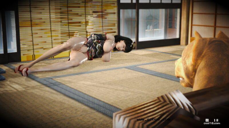 【3D】女孩與狗的美好時光