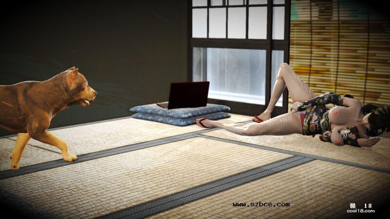 【3D】女孩與狗的美好時光