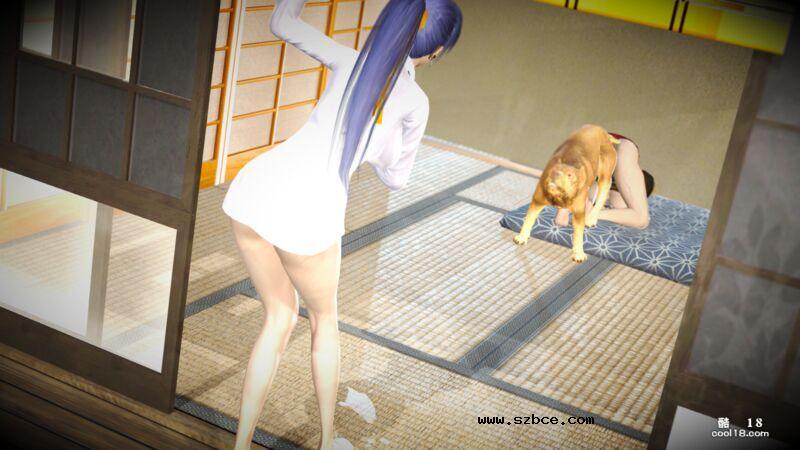 【3D】女孩與狗的美好時光