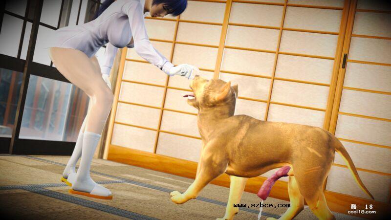 【3D】女孩與狗的美好時光