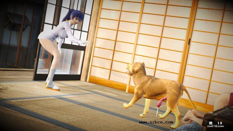 【3D】女孩與狗的美好時光