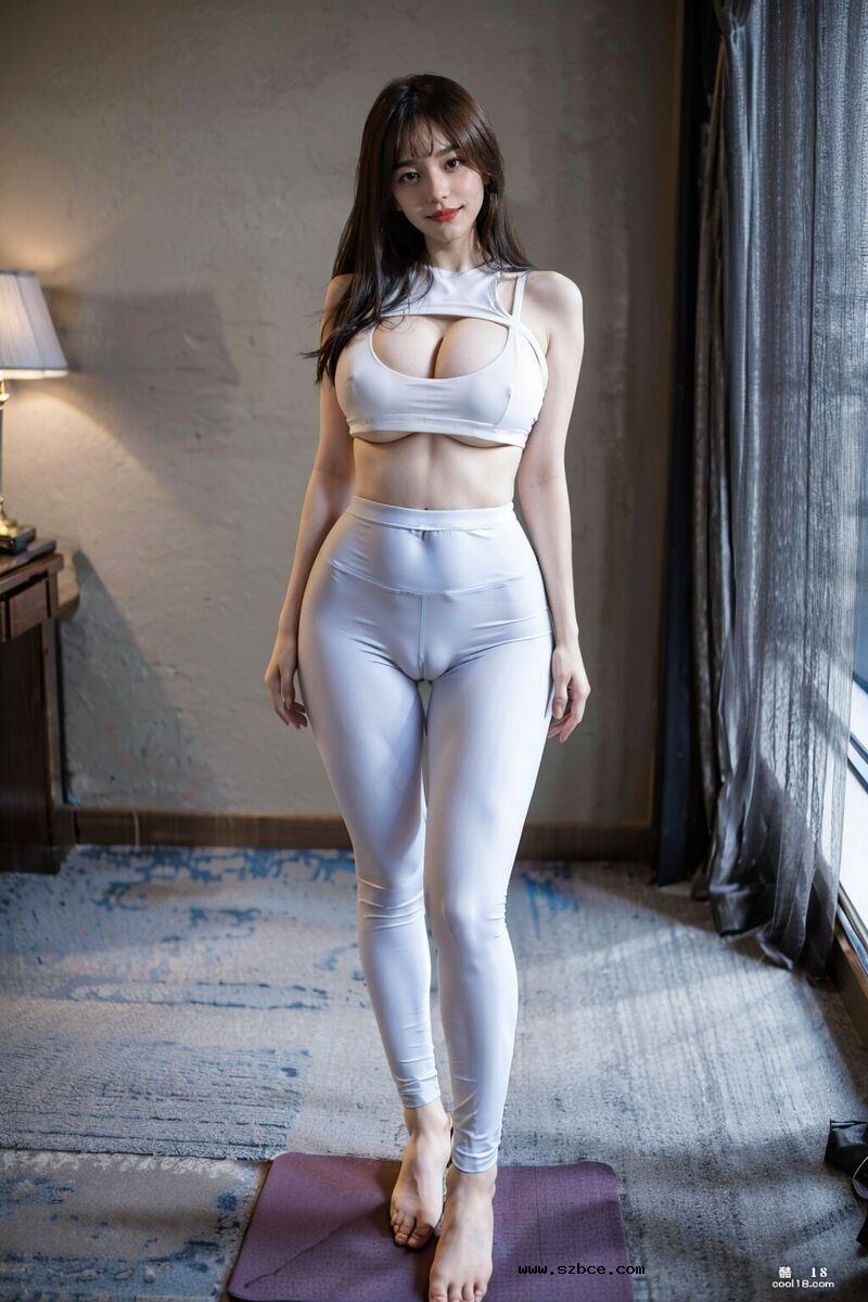【AI生成】巨乳白丝少女