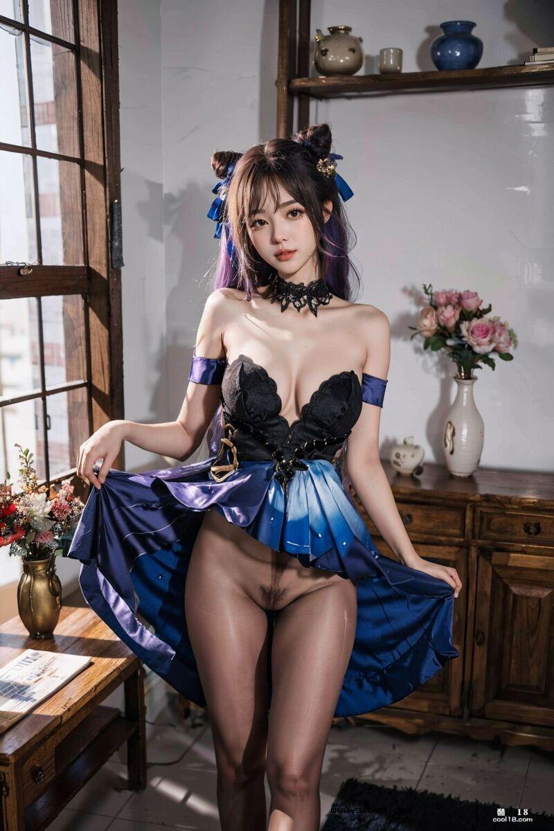 【AI生成】淫荡的猫女郎
