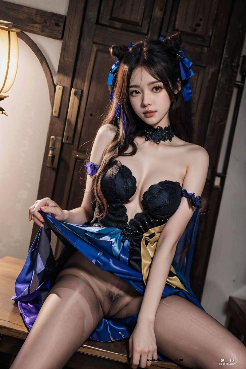 【AI生成】淫荡的猫女郎