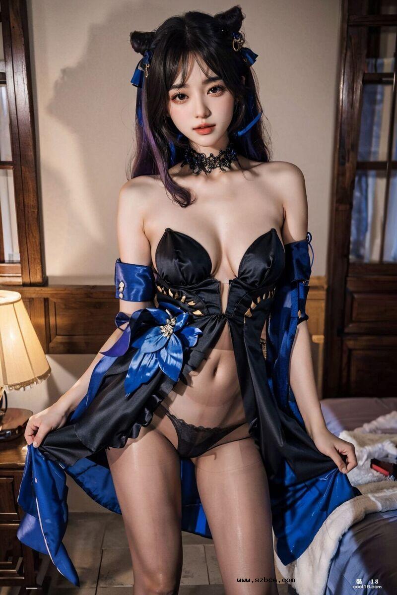 【AI生成】淫荡的猫女郎