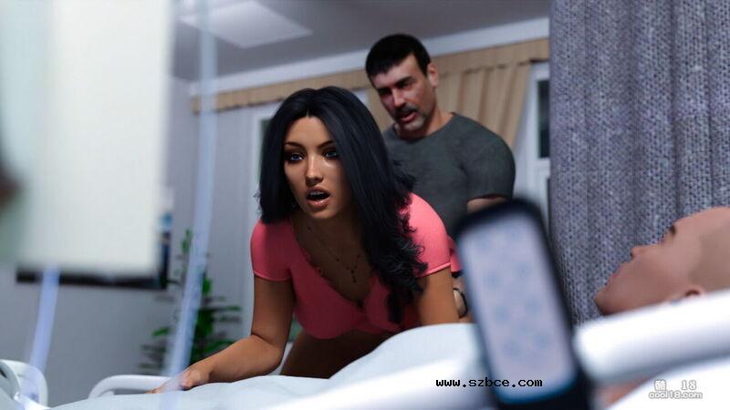 【3D】妈妈欺骗生病的爸爸