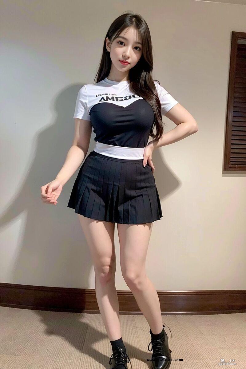 【AI生成】身材火爆欲望强烈的黑丝美少妇