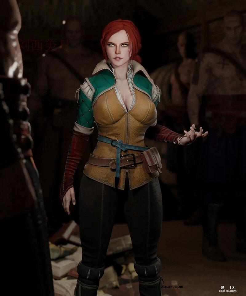 【3D】被轮奸的巨乳女巫特莉丝