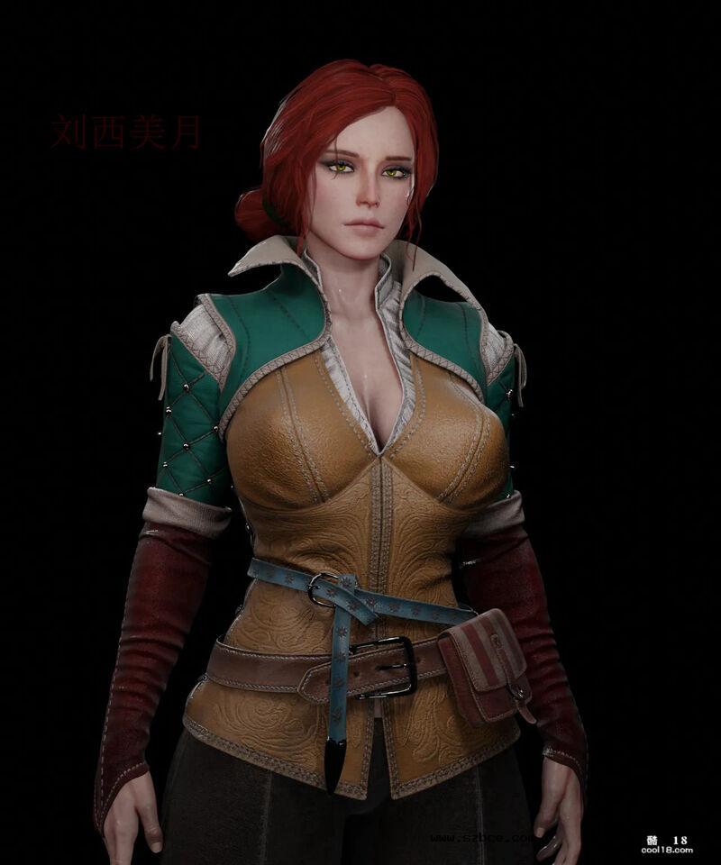 【3D】被轮奸的巨乳女巫特莉丝