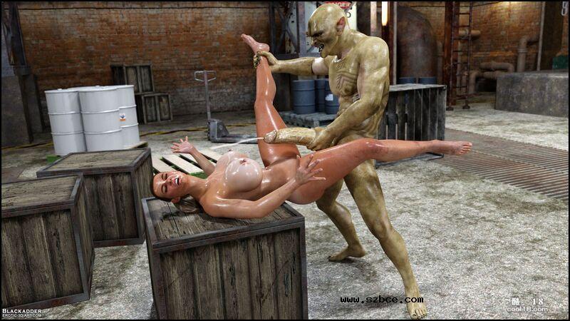【3D】刚逃出魔窟又落入魔爪的女英雄蒂亚