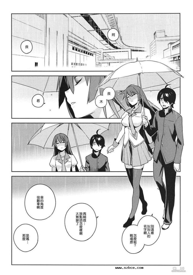 【同人漫画】看到全裸的战场原小姐