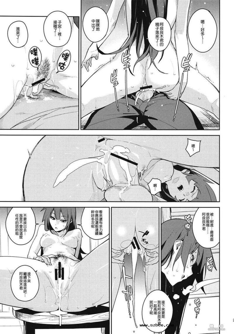 【同人漫画】看到全裸的战场原小姐